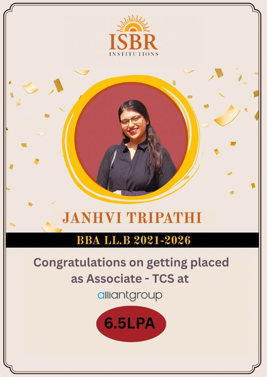 Janhvi Tripathi – Placed at Alliantgroup
