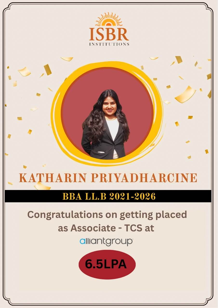 Katharin Priyadharcine – Placed at Alliantgroup